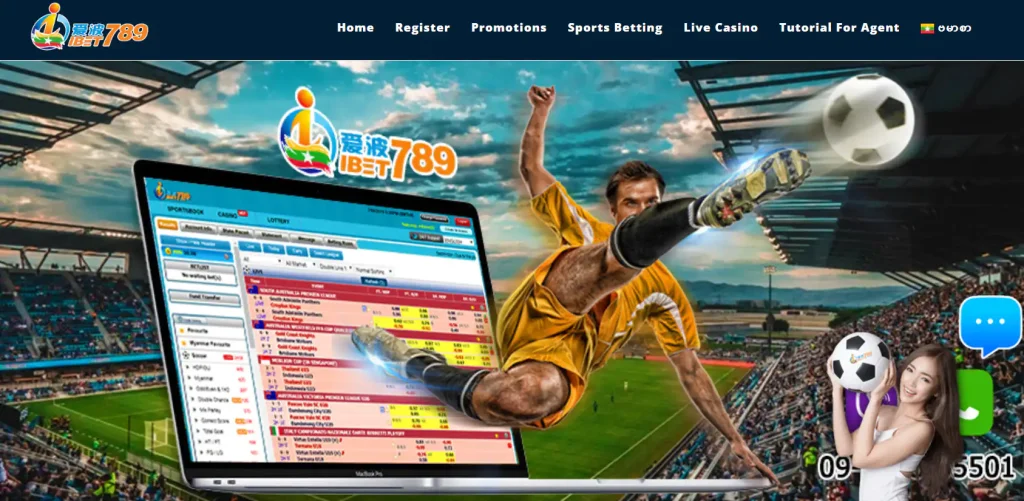 Informationen zu Fußballligen und Quotenarten auf einer regionalen iBet789-Seite